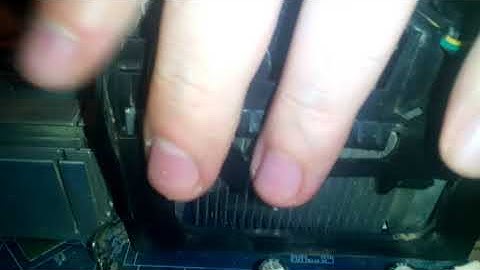 Adding a Intel Socket 478 fan and cooler on a CPU (part 2)