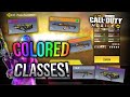 Call of Duty Mobile: How to Get Colored Classes for Guns - Super Easy (CODM Colored Class Secret)