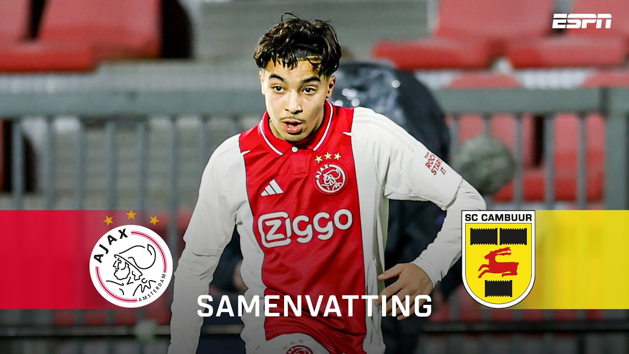 🥊 FEL DUEL op De Toekomst 🔮 | Samenvatting Jong Ajax - SC Cambuur