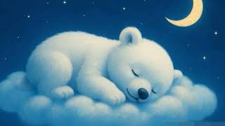 1 Hour 432Hz Sleep Music Polar Bear Cub Sleeping On A Cloud Calming Lullaby
