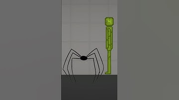 Melon Playground || Spider Jumpscare Meme #melon #melonplaygroudmeme #memes #jumpscare #funny