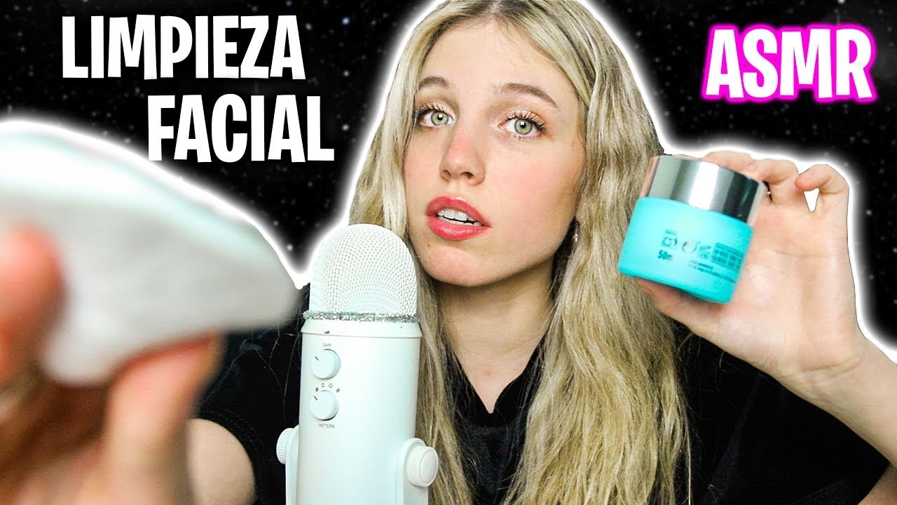 ASMR LIMPIEZA FACIAL RELAJANTE (ROLEPLAY EN ESPAÑOL) 🧽😴 YouTube
