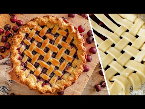 Видео рецепт Американский пирог с вишней