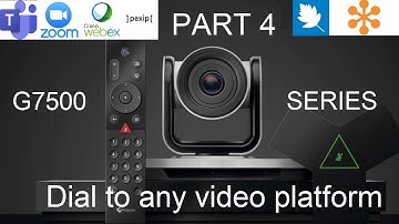 ☕Tech🛠📽 Multiplatform Dial to Teams Zoom WebEx Pexip GoTo etc..