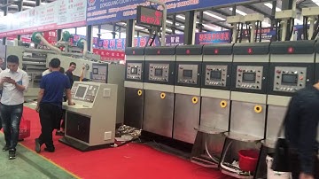 HYFFG-A automatic flexo folder gluer(case maker at sino corrugator)