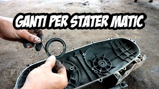 cara ganti per stater matic yg patah