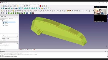Preserved region in FreeCAD topology optimization 2
