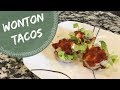 WONTON TACOS :: QUICK &amp; EASY WEEKNIGHT RECIPE :: COOK WITH ME