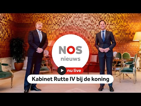 Kijk live naar de bediging Rutte IV