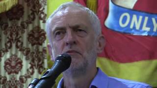 Jeremy Corbyn - National Union Of Mineworkers Barnsley