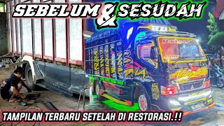 BARU BELI TRUK BEKAS LANGSUNG DI RESTORASI‼️Restorasi Truk Slamet Jaya Karoseri part 3