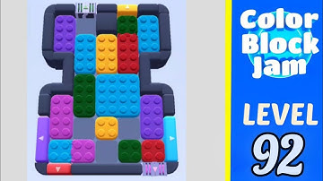 Color Block Jam  Level 92 Walkthrough Solution