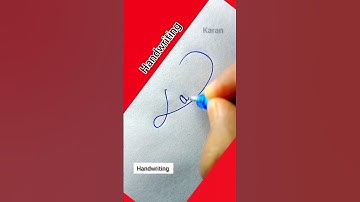 #shortsfeed #drawing #art #trending #karan #name #signature #viral #shorts #video #youtubeshorts