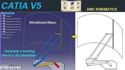 SimulationTracking Line In DMU Kinematics