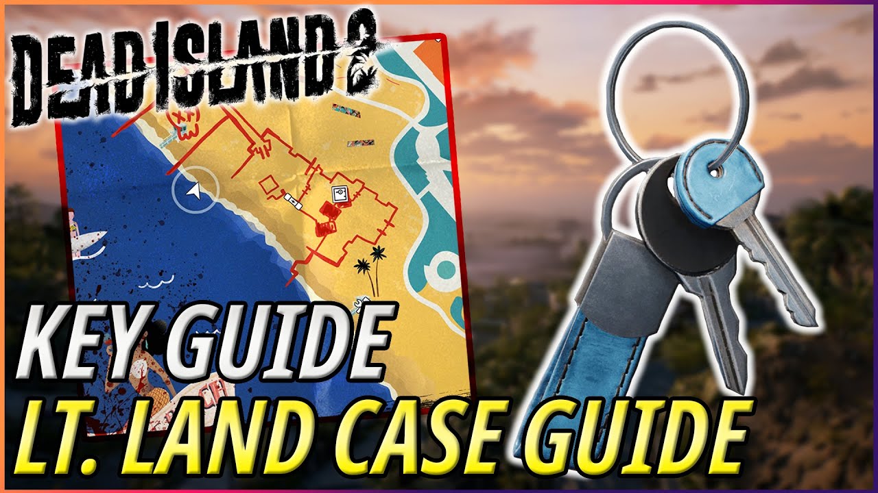Where To Find Lt. Land Case Key Dead Island 2 Key Guides YouTube