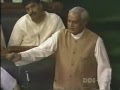 Vajpayee Historical Speech in Parliament on Confidence Motion , 1996