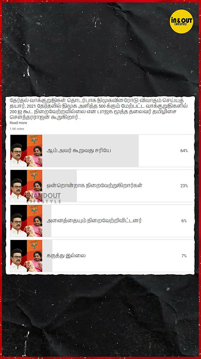 MK Stalin vs Tamilisai Soundararajan #dmk #bjp