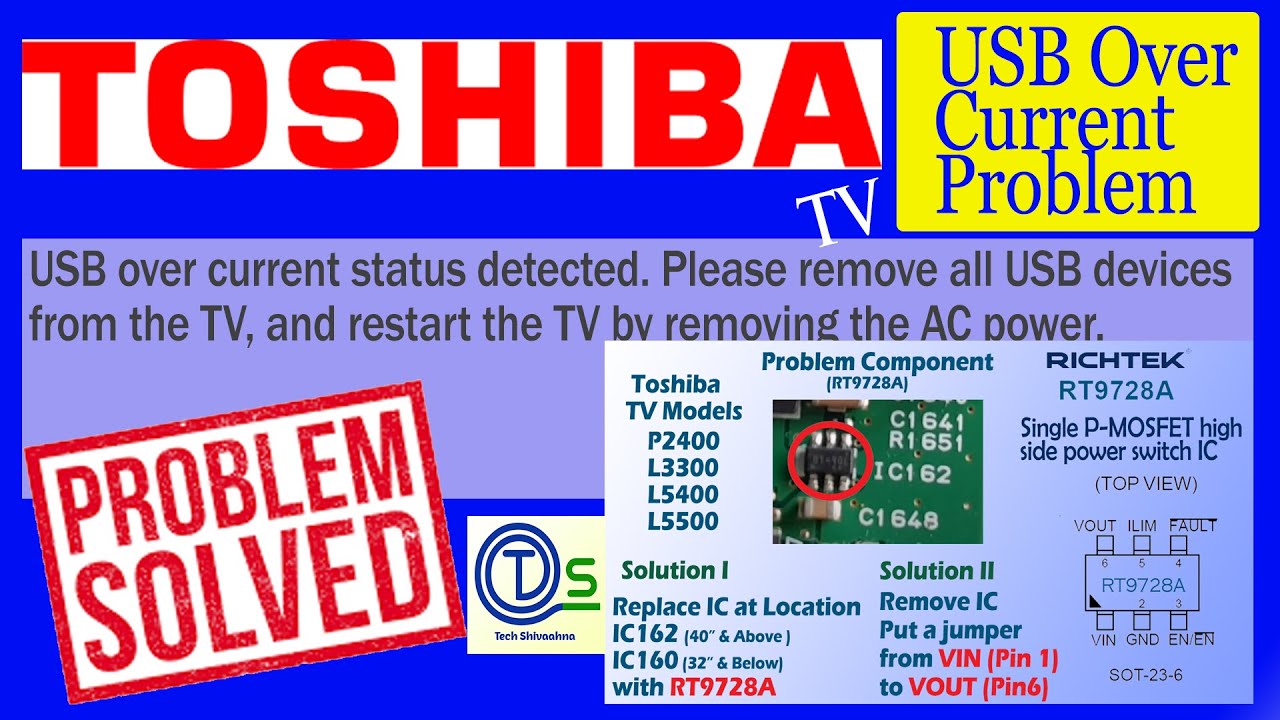 Toshiba Tv Usb Over Current Status Detected Problem Solved Youtube Toshiba Tv Usb Over Current Status Detected Problem Solved Youtube