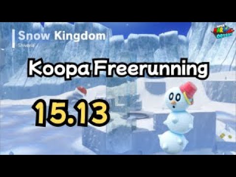 [SMO PB] Koopa Freerunning - Snow Kingdom | 15.13s