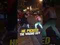 Big guy got a rude awakening 😳 #StreetFight #Boxing #Fight #Knockout #SelfDefense