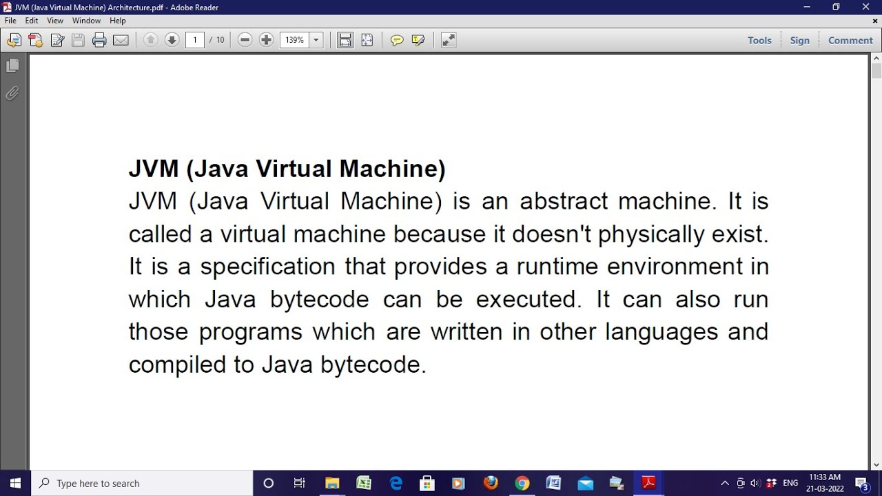 JVM Architecture in Java - YouTube