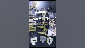 Set kẹp tóc hot tóp tóp #unboxing #tiktokshop #keptoc #phukien #phukienthoitrang #review