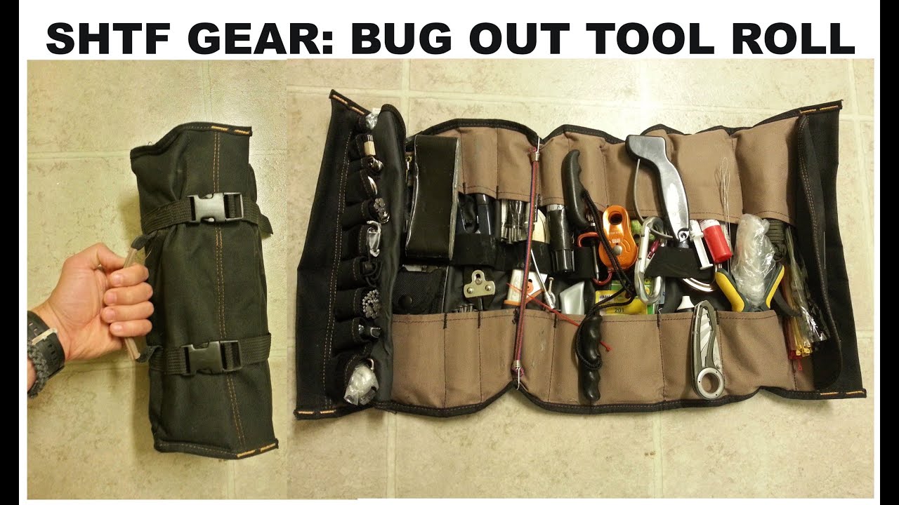 SHTF Gear: Tool Roll (Urban Bug Out Option)