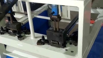 Semi-auto Two Workstations Hydraulic Pipe Hole Punching Machine