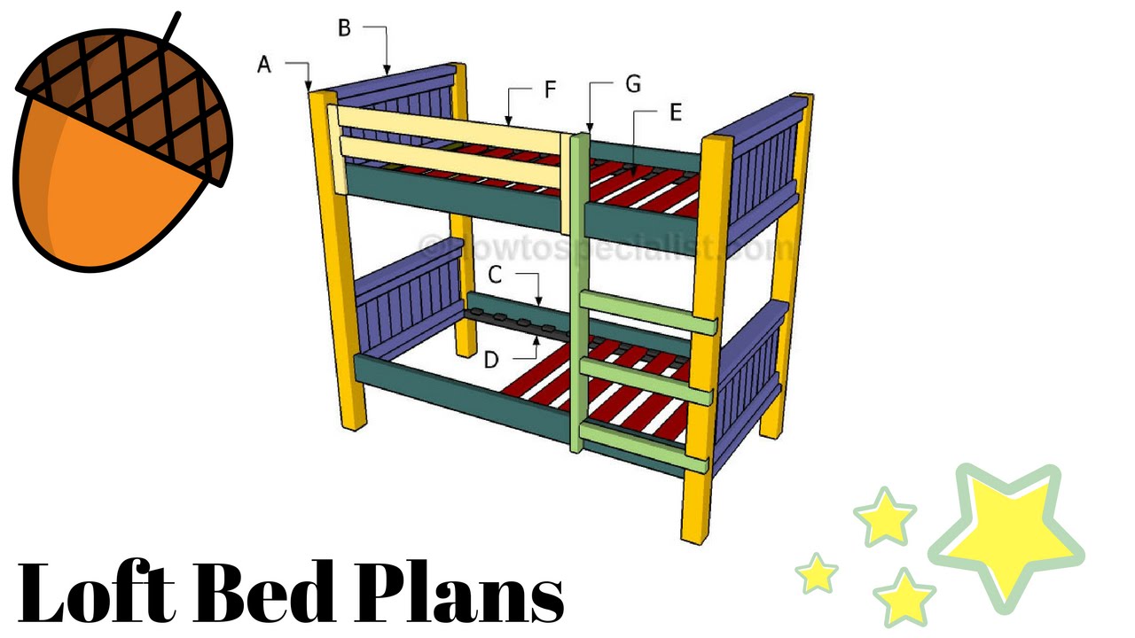 How to build a loft bed YouTube