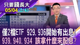 211萬人次投入月月配ETF!5檔高息ETF 竟只有兩檔有配息紀錄 934掛牌半年還未配息 7月將首配勢如破竹?【20240504(第2/4段)只要錢長大*鄭明娟ft.呂漢威】