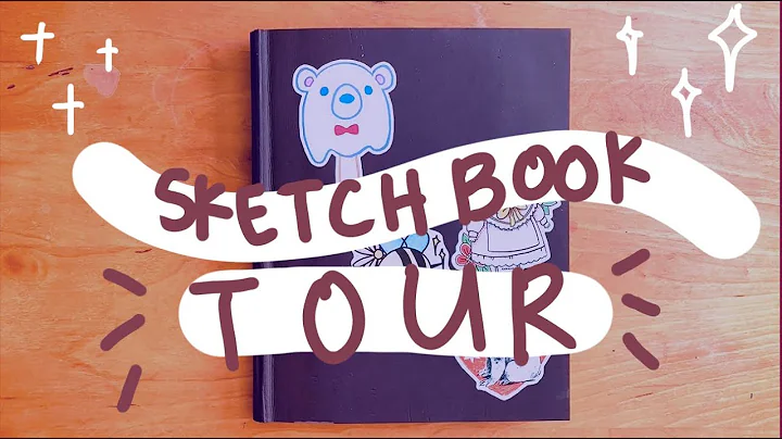 My first SKETCHBOOK TOUR -  mixed media experiments