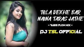 TOLA DEKHE BAR NAINA TARAS JATHE WO | BASS FLOW MIX | DJ TSL 