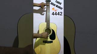 Faded Alan Walker🔥 Guitar Tutorial🎸 Easy Tabs #shorts #viral #shortvideo #youtubeshorts #trending