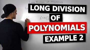MHF4U (3.5) - long division of polynomials example 2