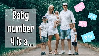 GENDER REVEAL | SURPRISE SMOKE BOMB GENDER REVEAL | BABY #4