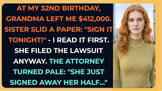 Details Sign It Or We Take You To Court—My Sister Tried To Steal My $412,000 Inheritance—I Used Her Own... News