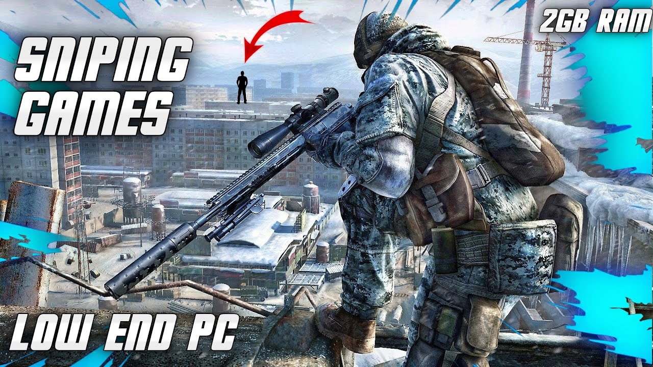 TOP 5 SNIPING GAMES FOR LOW END PC 2GB RAM FPS SHOOTING GAMES FOR LOW END PC 2GB RAM GAMES😍