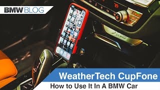 WeatherTech CupFone Two View  How To Install It and How To Use It