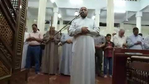 تلاوة قصيرة مؤثرة من صلاة التراويح . رمضان 1436ه - الشيخ عزت محمود صبرى