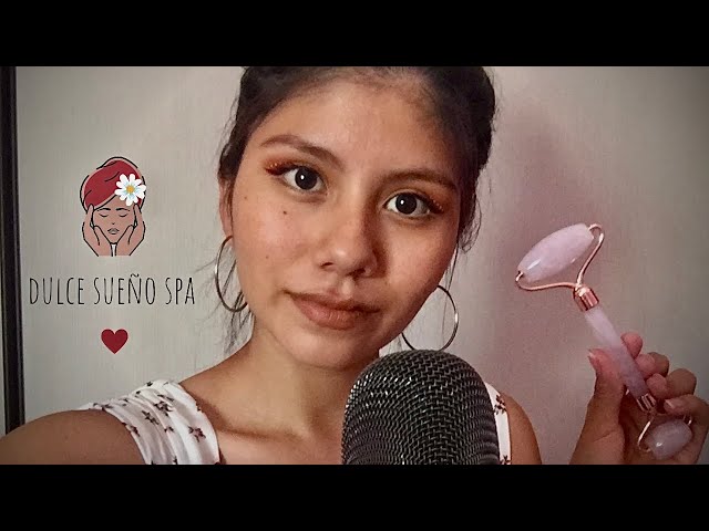 ASMR SPA - Spa facial Roleplay/Personal attention/aplicando cremas en la cámara [+50min]