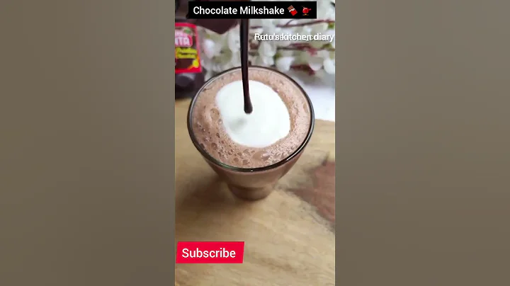 Chocolate Shake 🍫 🫕 | Lazy Wala Breakfast 😋 | #shorts #short #youtubeshorts