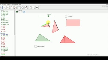 Formula of Triangle in Geogebra | Nepali
