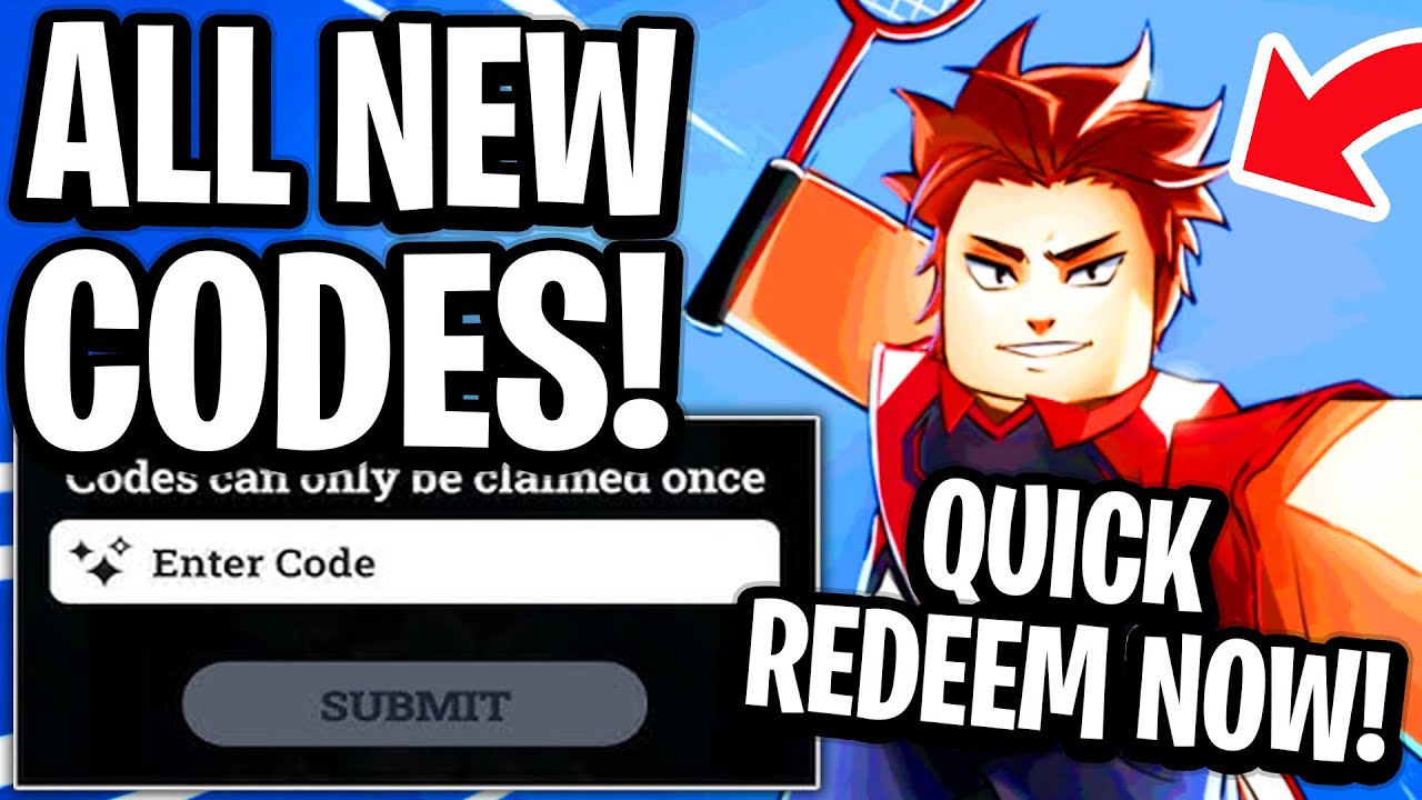 Codes Racket Rivles *NEW* ALL UPDATE 10 CODES IN RACKET RIVALS ROBLOX (NEW UPDATE 10 LUCKY ...