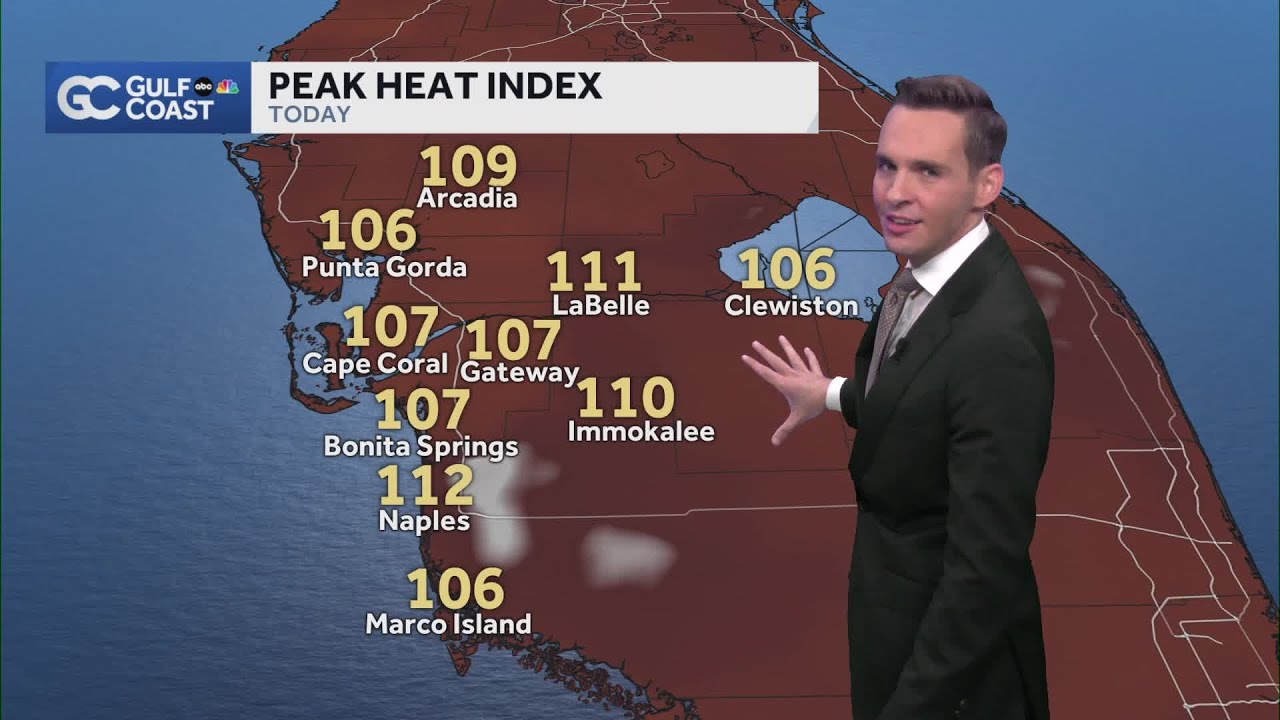 Tracking oppressive heat and afternoon storms Tuesday - YouTube