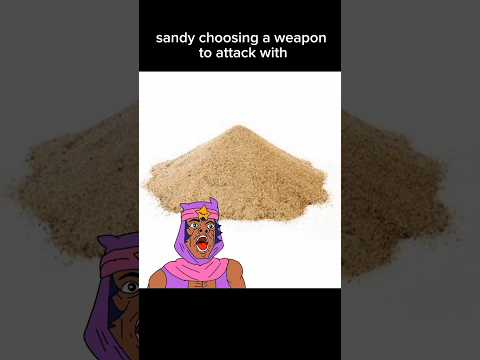 sandy choosing a