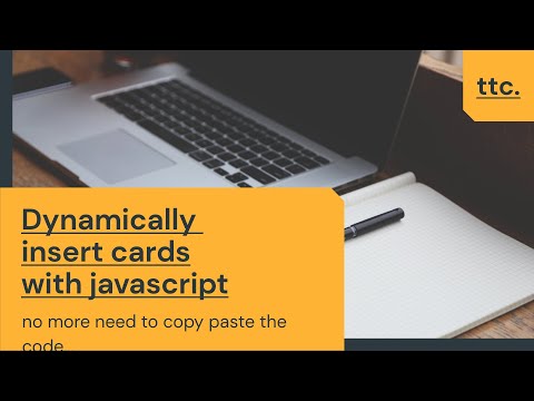 Dynamically rendering cards in html page using javascript  with background image |  javascript cards