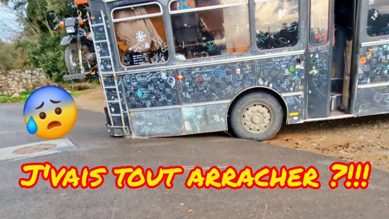 LA CORSE EN BUS !!!!! Ça frotte 😰