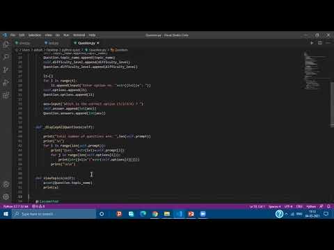 Python Quiz (Edyoda)
