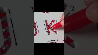 Upper Case LETTERS MAGNATAB #letterrecognition