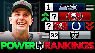 NFL Power Rankings Week 17: 49ers RISE, Bucs & Colts FALL + A NEW No. 1!